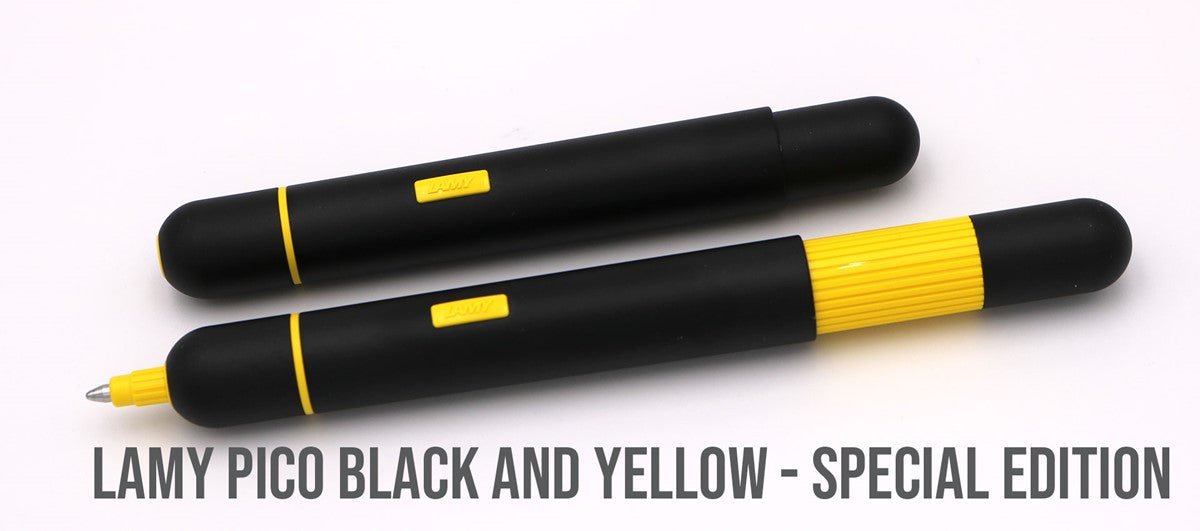 Lamy Pico Special Edition Black and Yellow – Fontoplumo