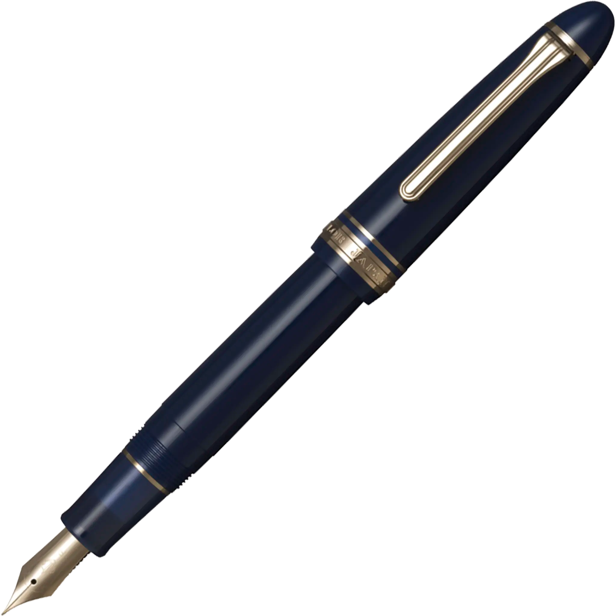 Sailor 1911 Casual L Basis muted blue met gouden trim vulpen