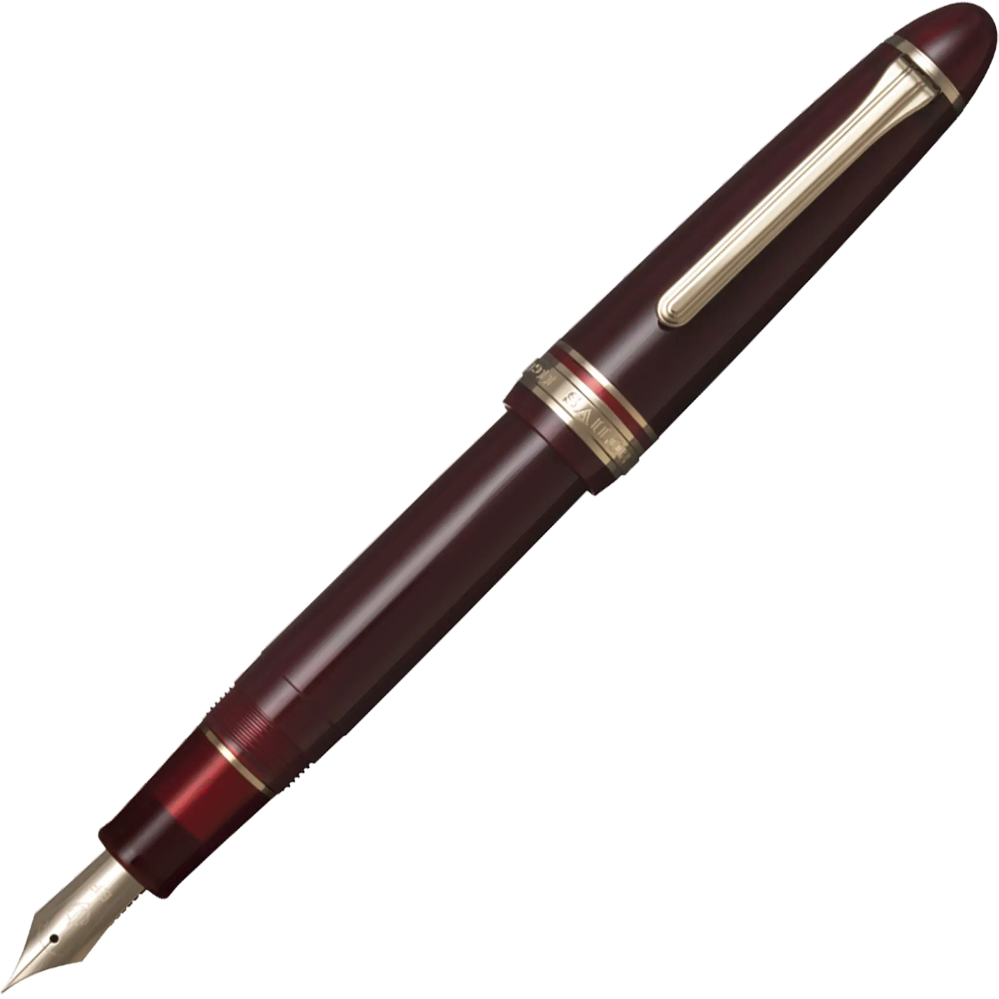 Sailor 1911 Casual L Basis muted red met gouden trim vulpen