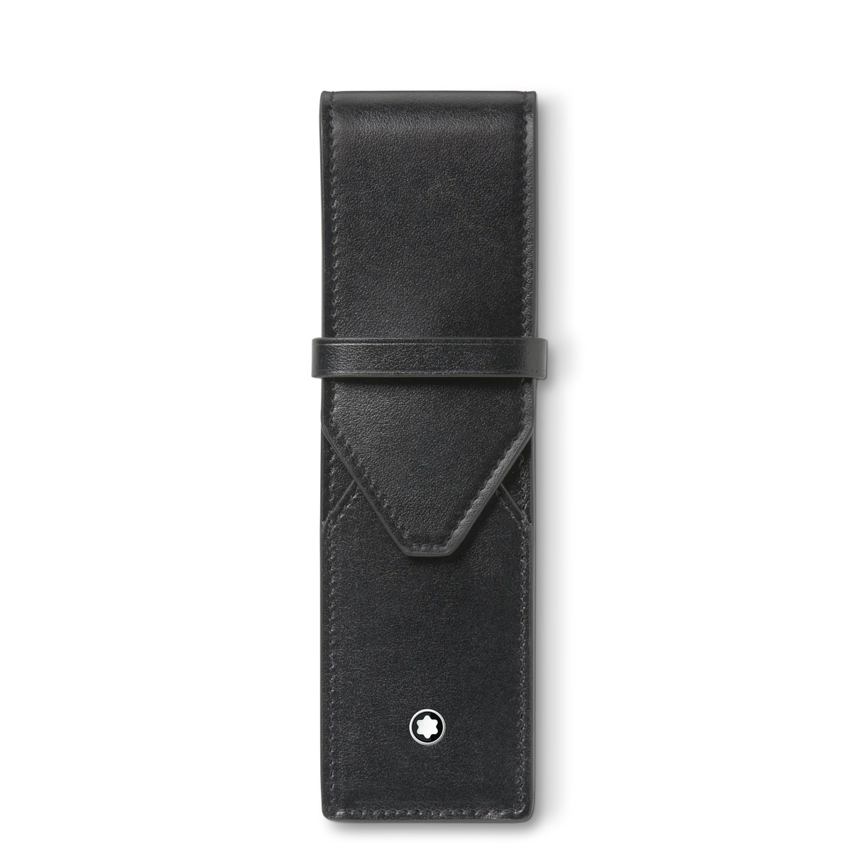Montblanc Meisterstück pen pouch 2 pens black leather