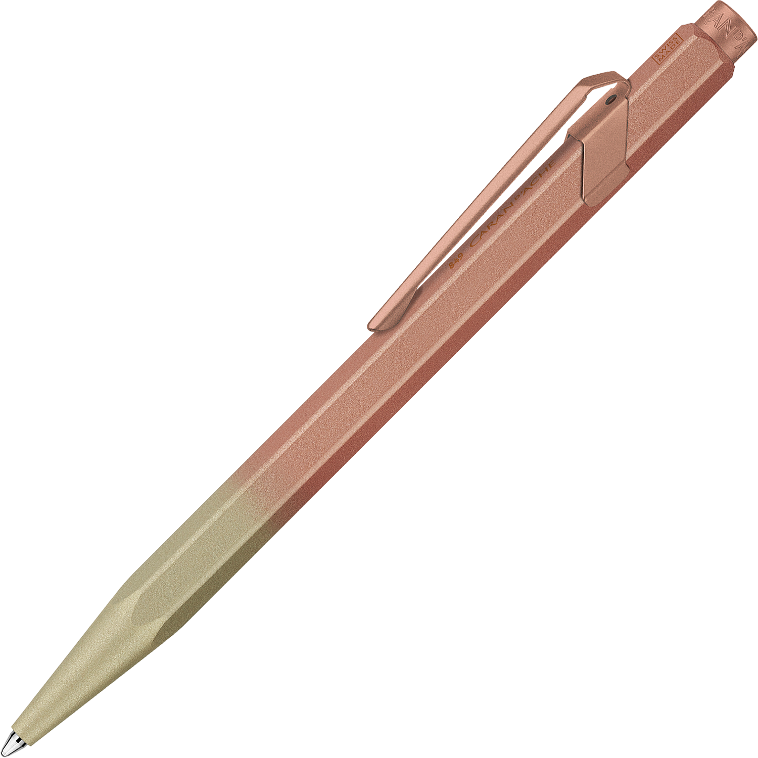 Caran d'Ache 849 Claim Your Style 5 Sunstone Pink balpen