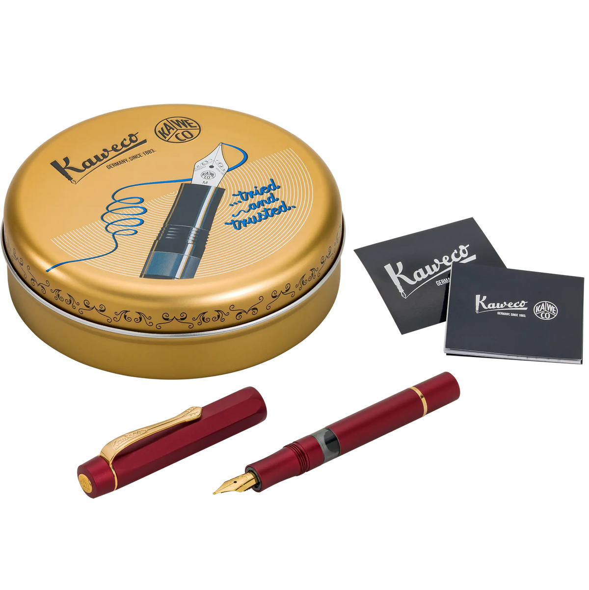 Kaweco Piston Sport AL bordeaux