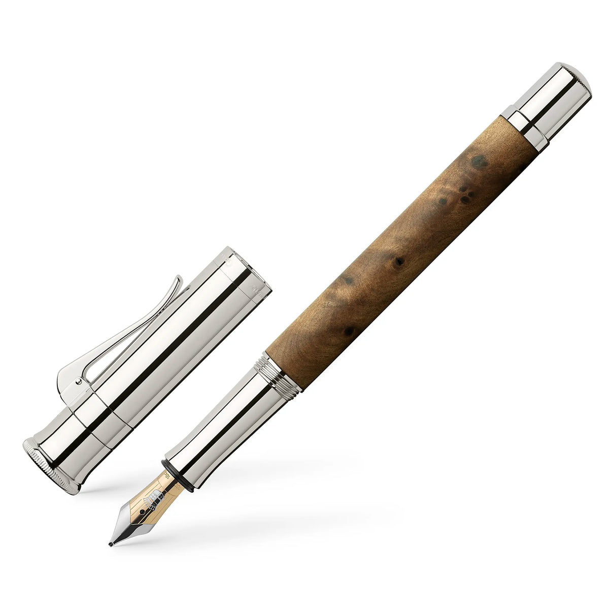 Caneta-tinteiro Graf von Faber-Castell Classic Thuja Burlwood