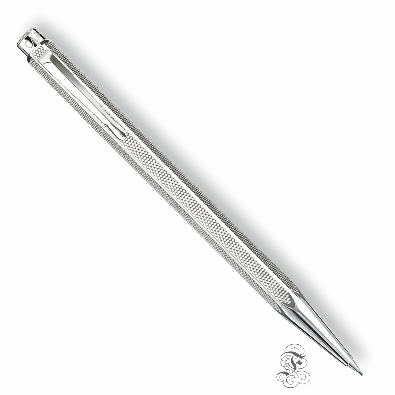 Caran d'Ache Ecridor Retro zilver vulpotlood