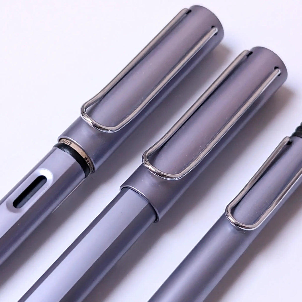 Lamy AL-star silverblue FP, RB, BP