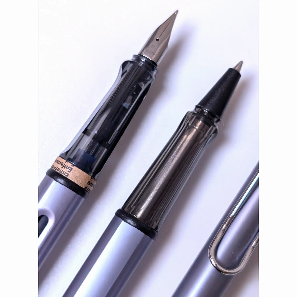 Lamy AL-star silverblue FP, RB, BP