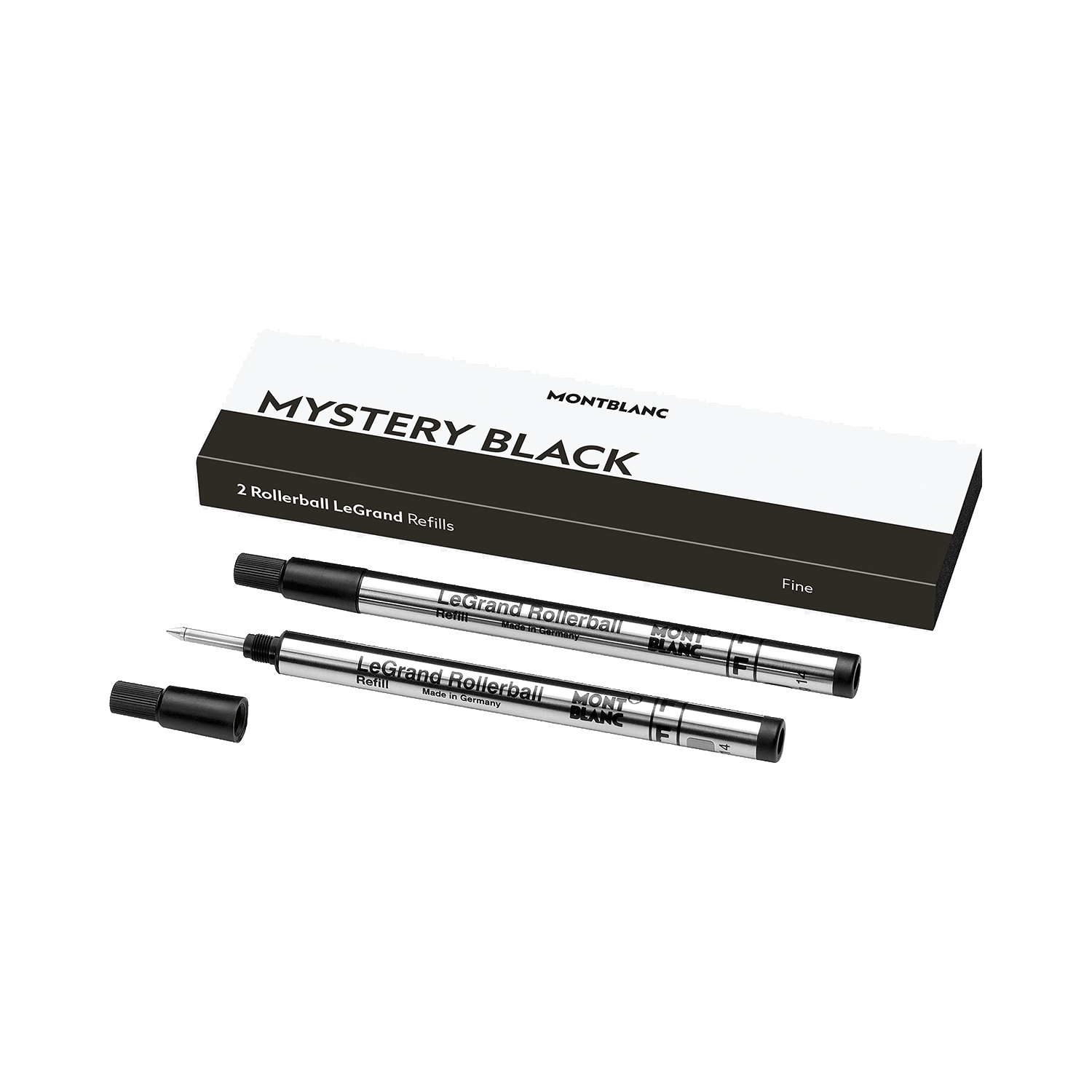 Montblanc Rollerball LeGrand vulling Mystery Black 2 stuks