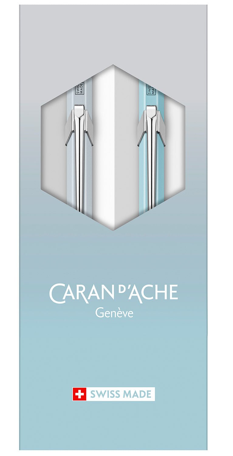 Caran d'Ache 849 + 844 SET Blue Lagoon special edition - Fontoplumo