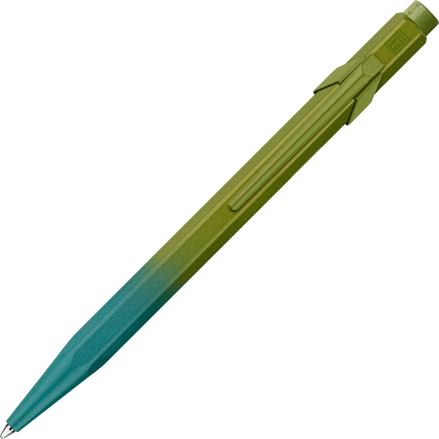 Caran d'Ache 849 Claim Your Style 5 Arctic Green ballpoint pen, special edition - Fontoplumo