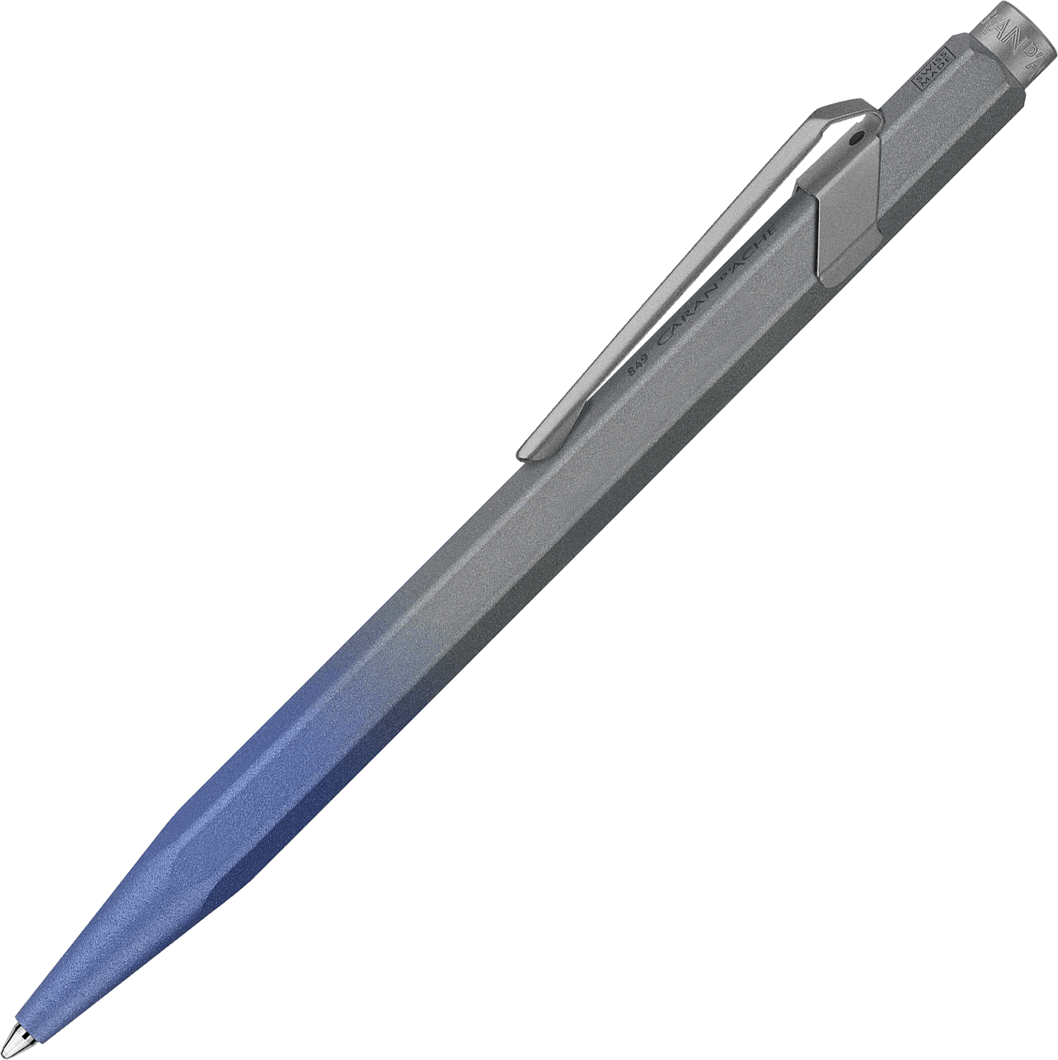 Caran d'Ache 849 Claim Your Style 5 Stormy Blue ballpoint pen special edition - Fontoplumo