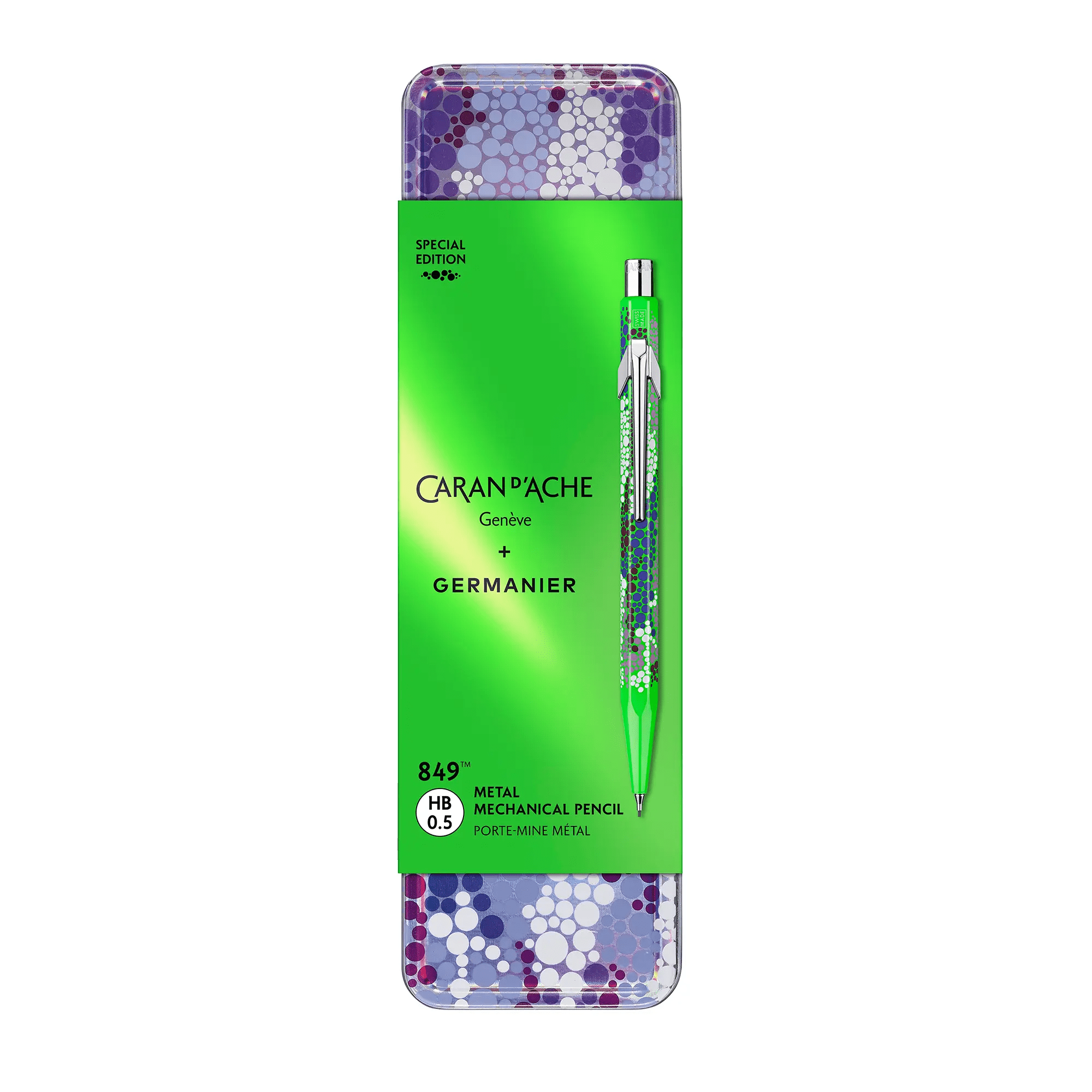 Caran d'Ache 849 Germanier green mechanical pencil special edition - Fontoplumo