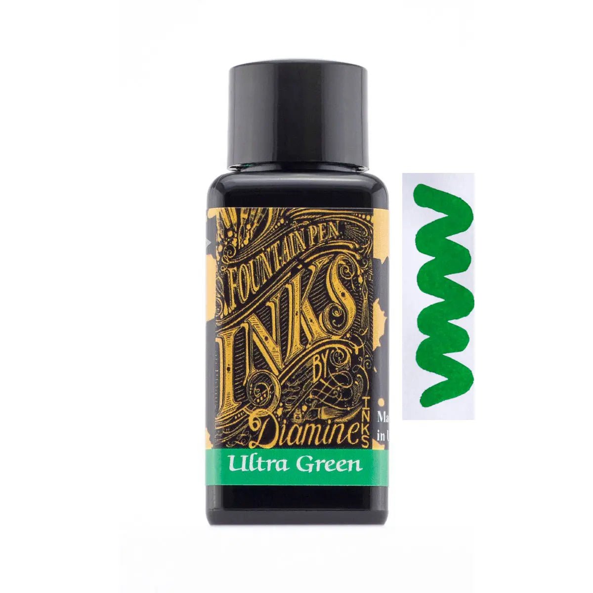 Diamine Ultra Green ink 30ml - Fontoplumo
