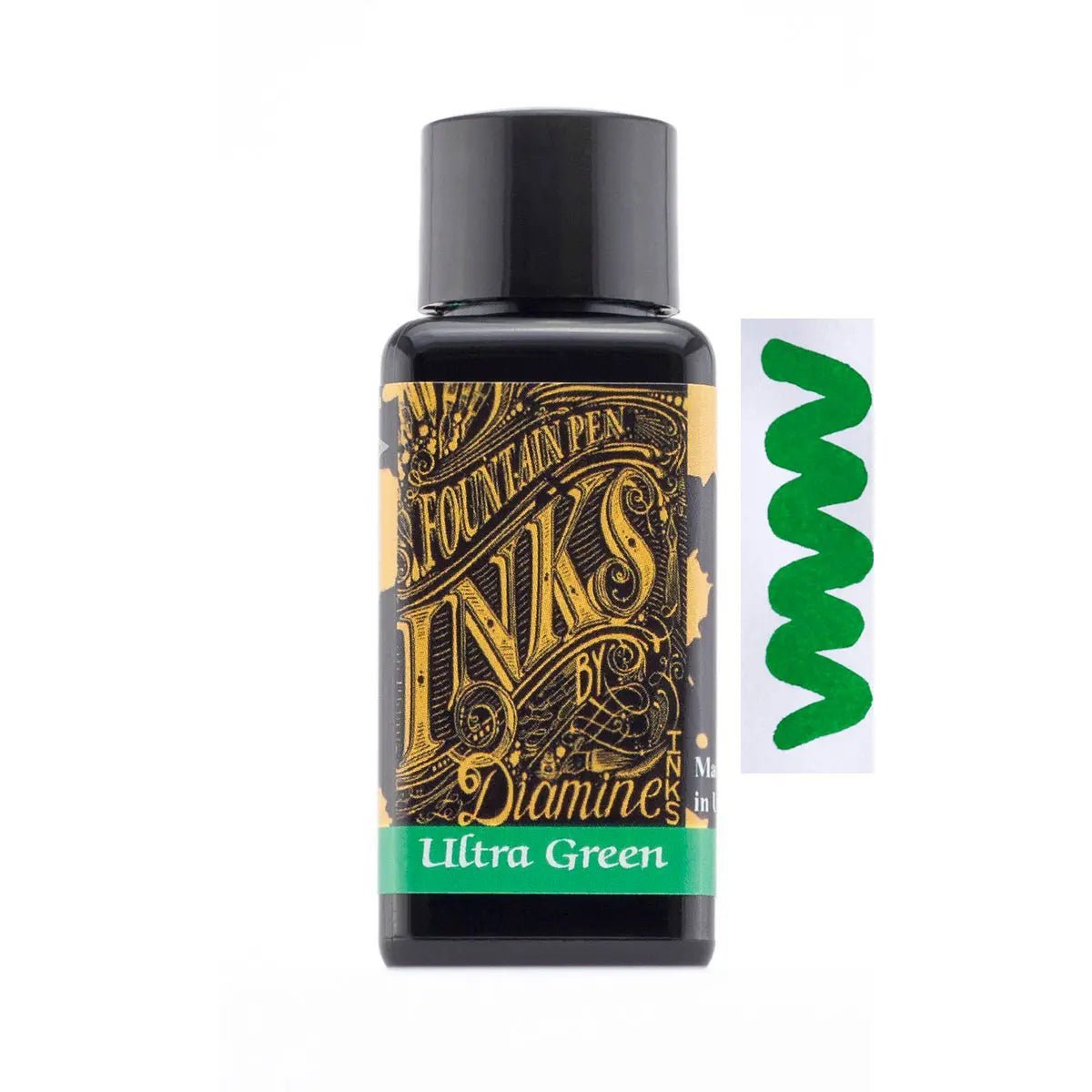 Diamine Ultra Green ink 30ml - Fontoplumo