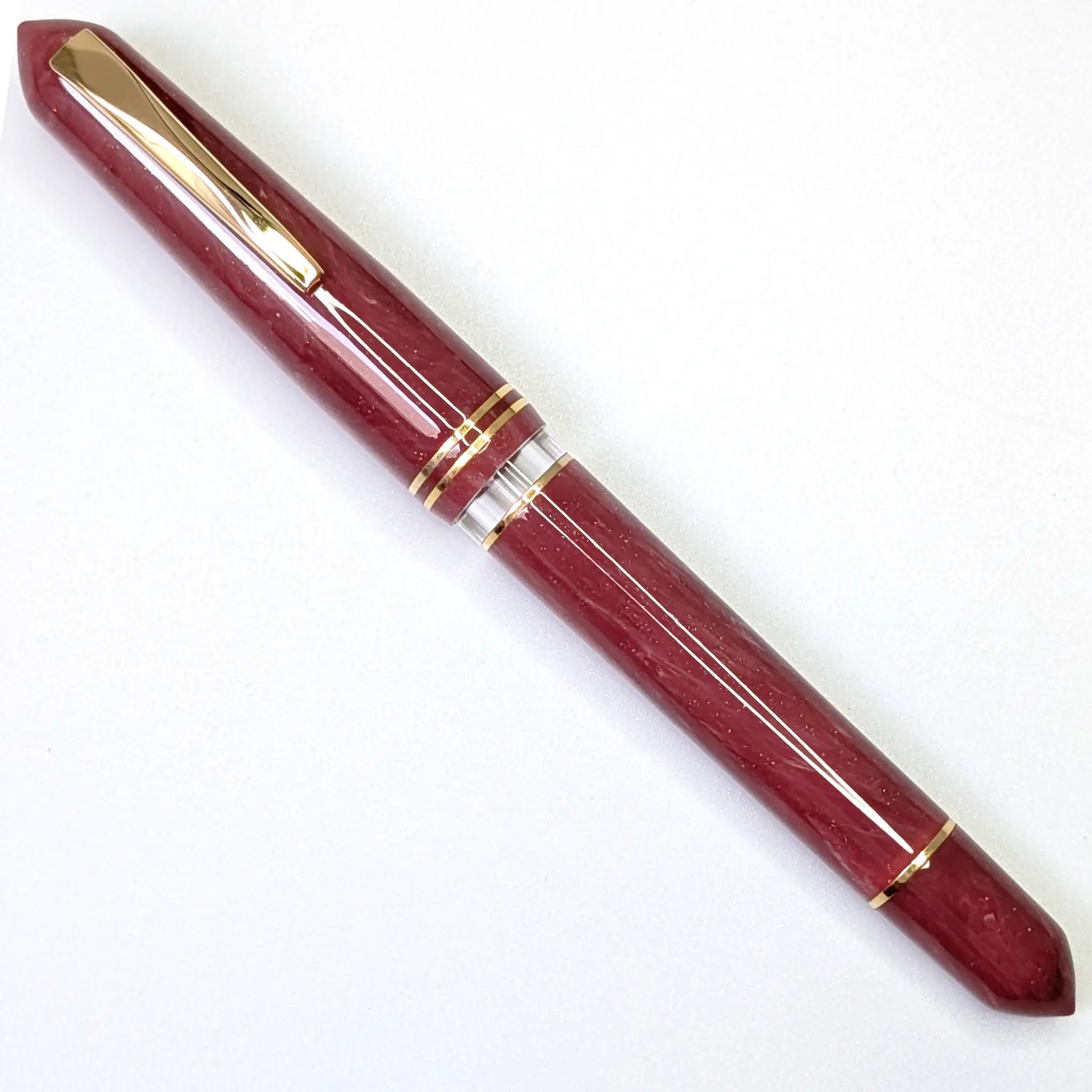 Gioia Metis Corallo gold fountain pen - Fontoplumo