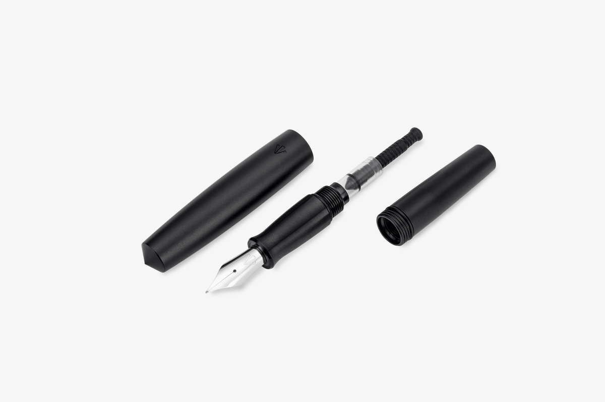 Gravitas Pocket Aluminum Black - Fontoplumo