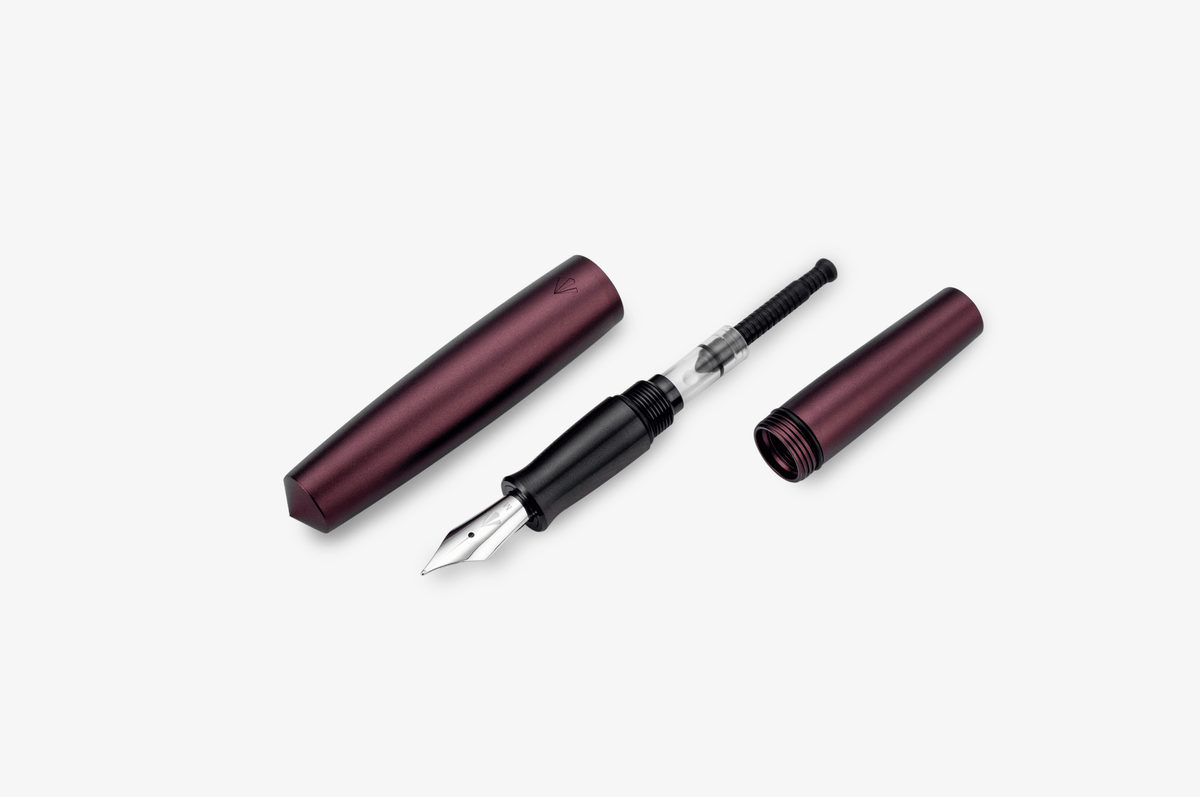 Gravitas Pocket Aluminum Cherry Velvet - Fontoplumo