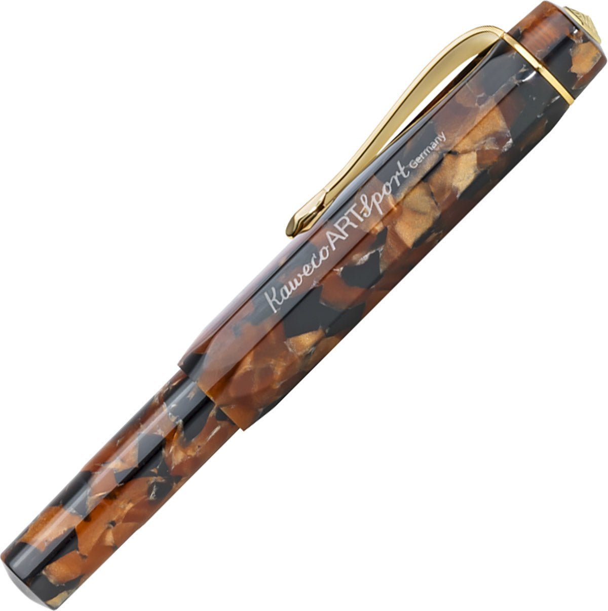 Kaweco ART Sport Hickory Brown fountain pen - Fontoplumo