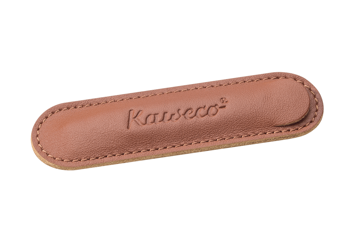Kaweco penpouch brandy for Liliput 1 pen leather - Fontoplumo