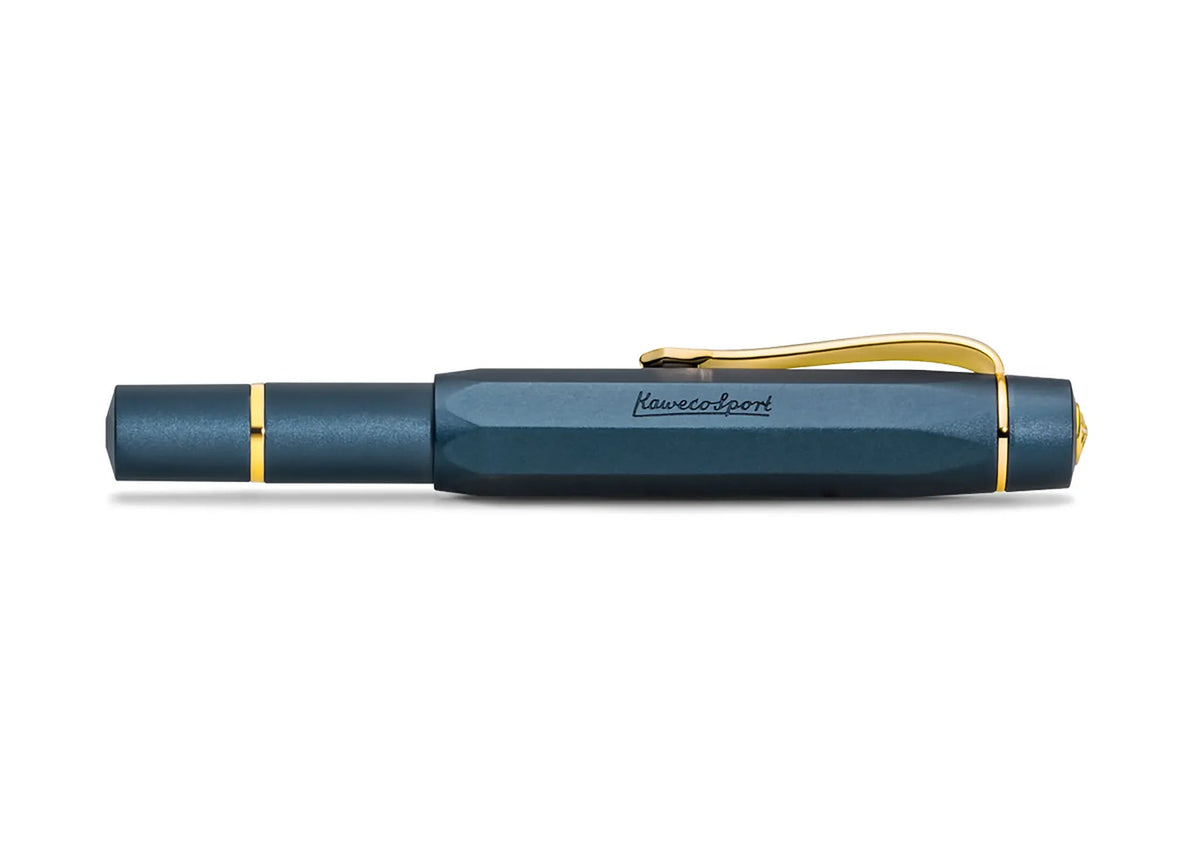 Kaweco Piston Sport AL navy - Fontoplumo