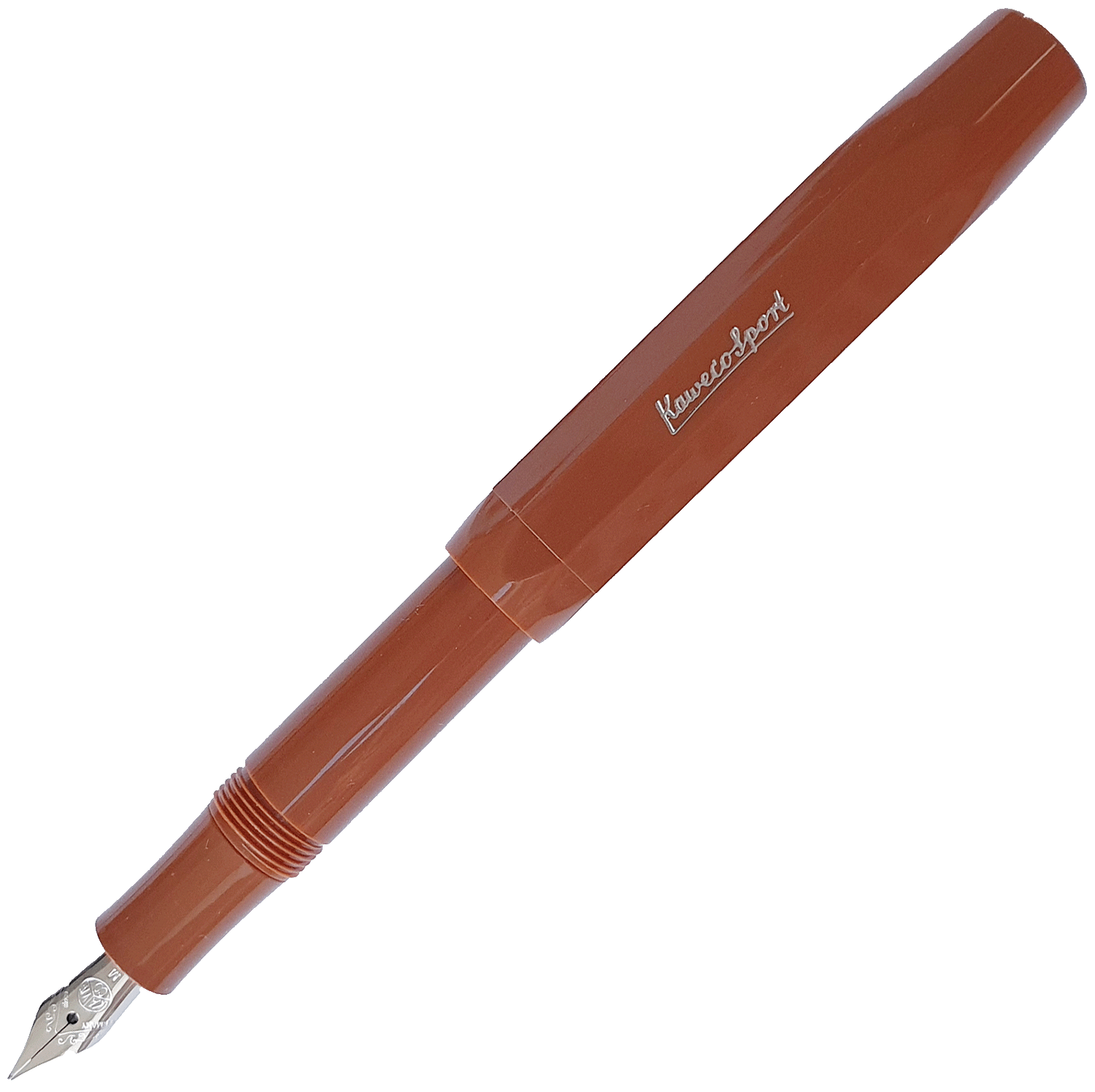 Kaweco Sport Chocolate Silver fountain pen - Fontoplumo Exclusive - Fontoplumo