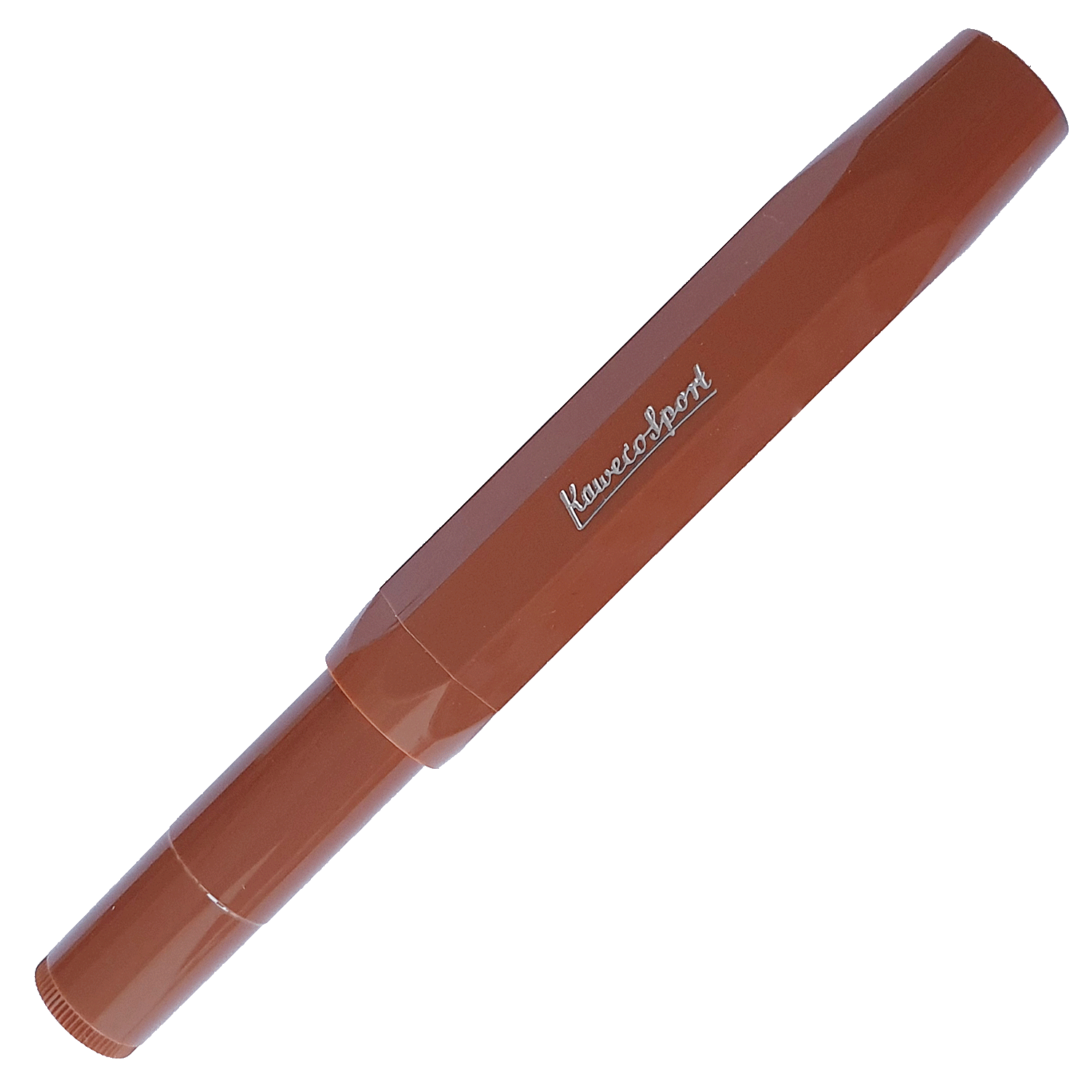 Kaweco Sport Chocolate Silver fountain pen - Fontoplumo Exclusive - Fontoplumo