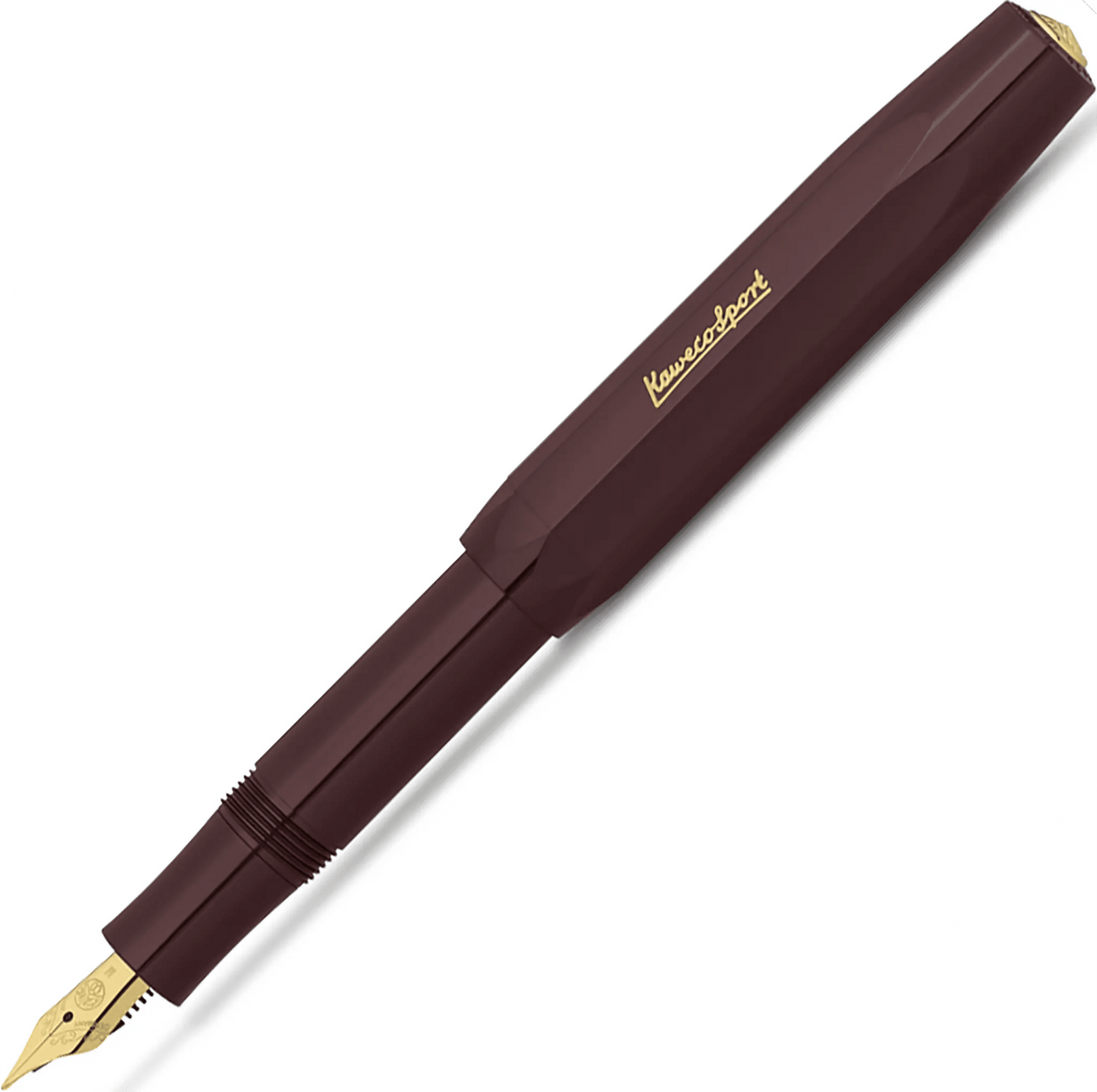 Kaweco Sport Classic bordeaux fountain pen - Fontoplumo