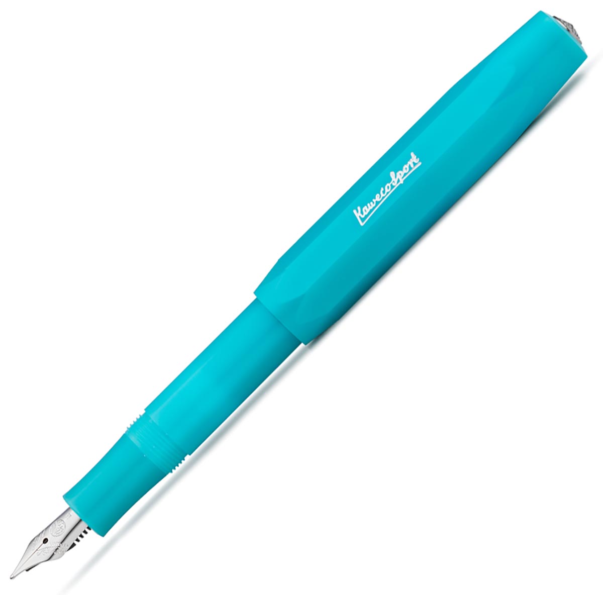 Kaweco Sport Frosted Light Blueberry fountain pen - Fontoplumo
