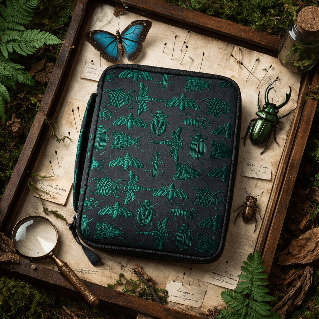 Kyokuhaku pen case for 10 pens Cabinet of Curiosities - Fontoplumo