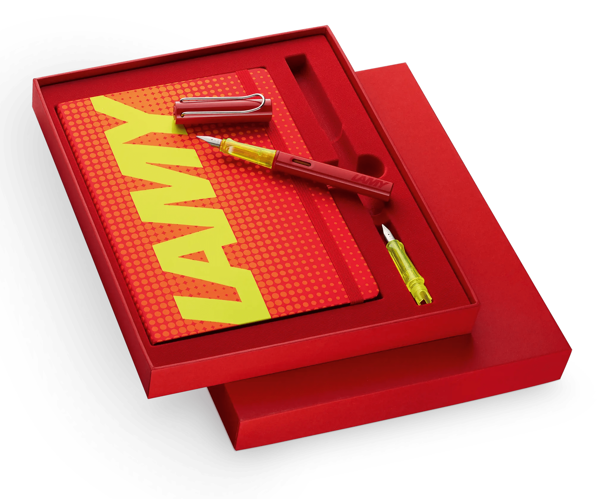 LAMY AL - star glossy red SET - Fontoplumo