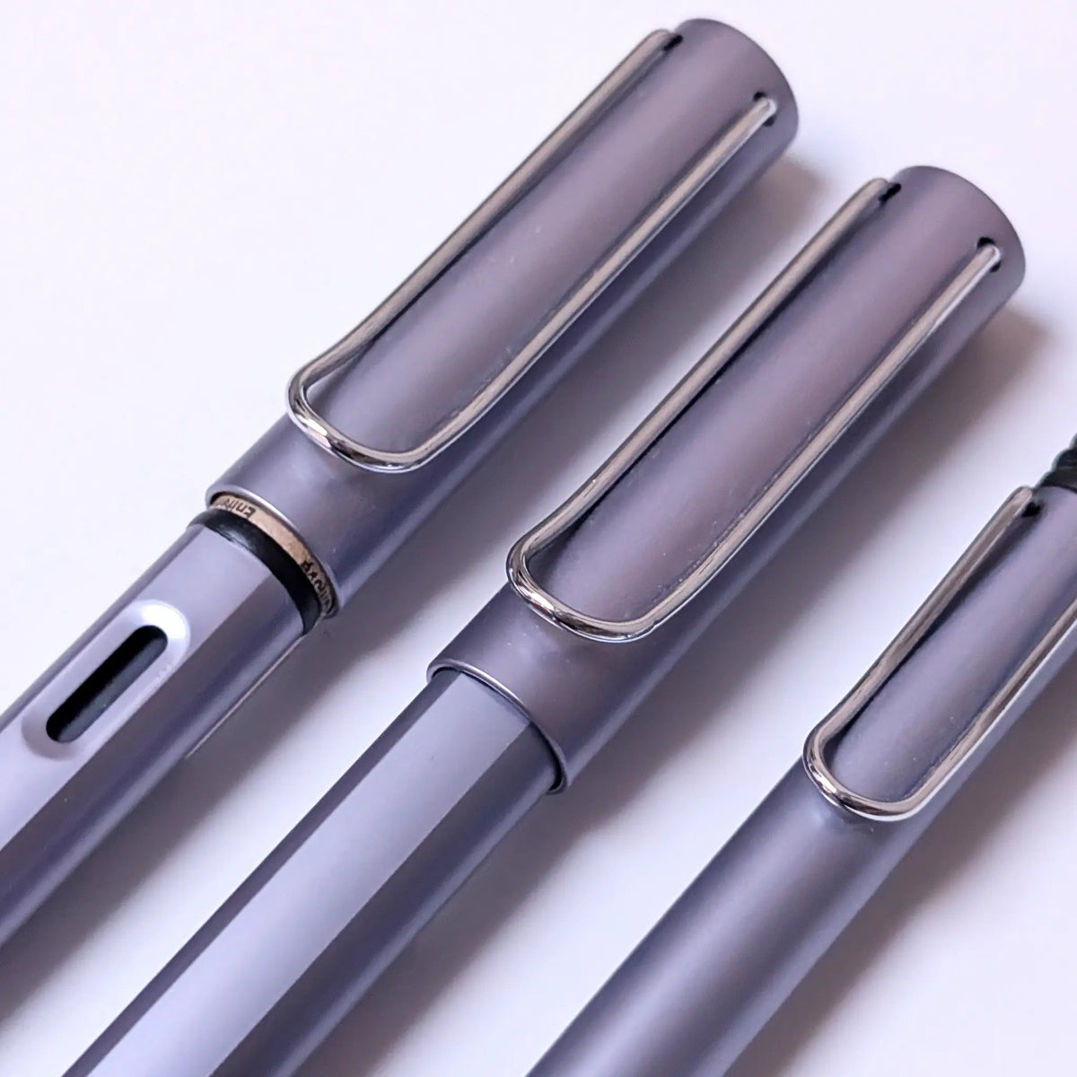Lamy AL-star silverblue FP, RB, BP - Fontoplumo
