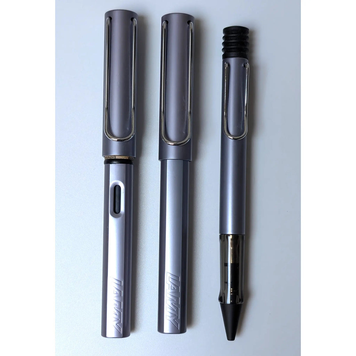 Lamy AL-star silverblue FP, RB, BP - Fontoplumo
