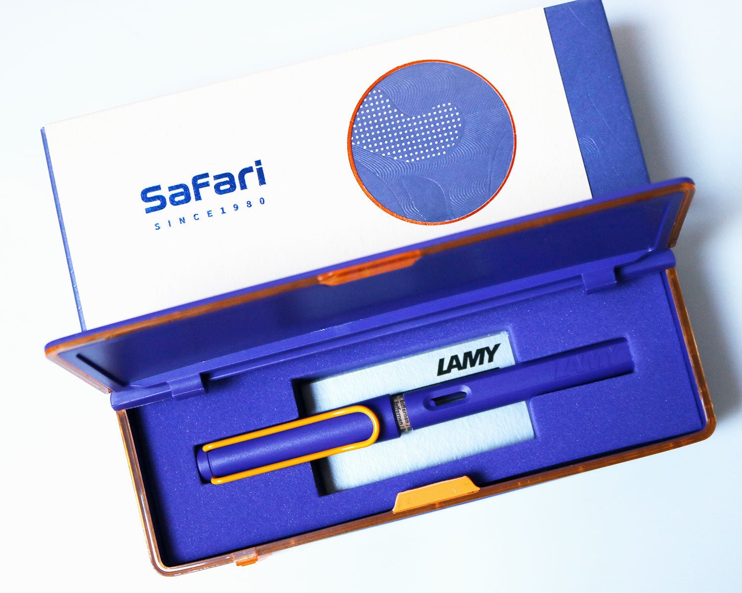 LAMY safari Candy Violet with mango clip - Fontoplumo