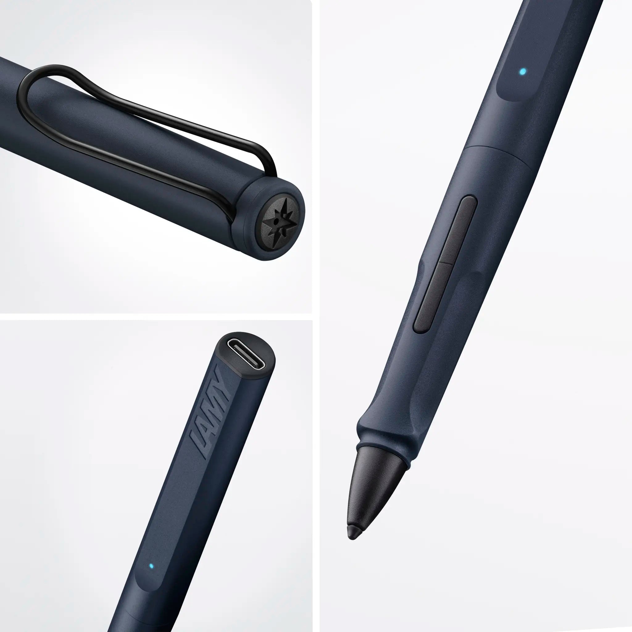 LAMY safari note+ steel black - Fontoplumo
