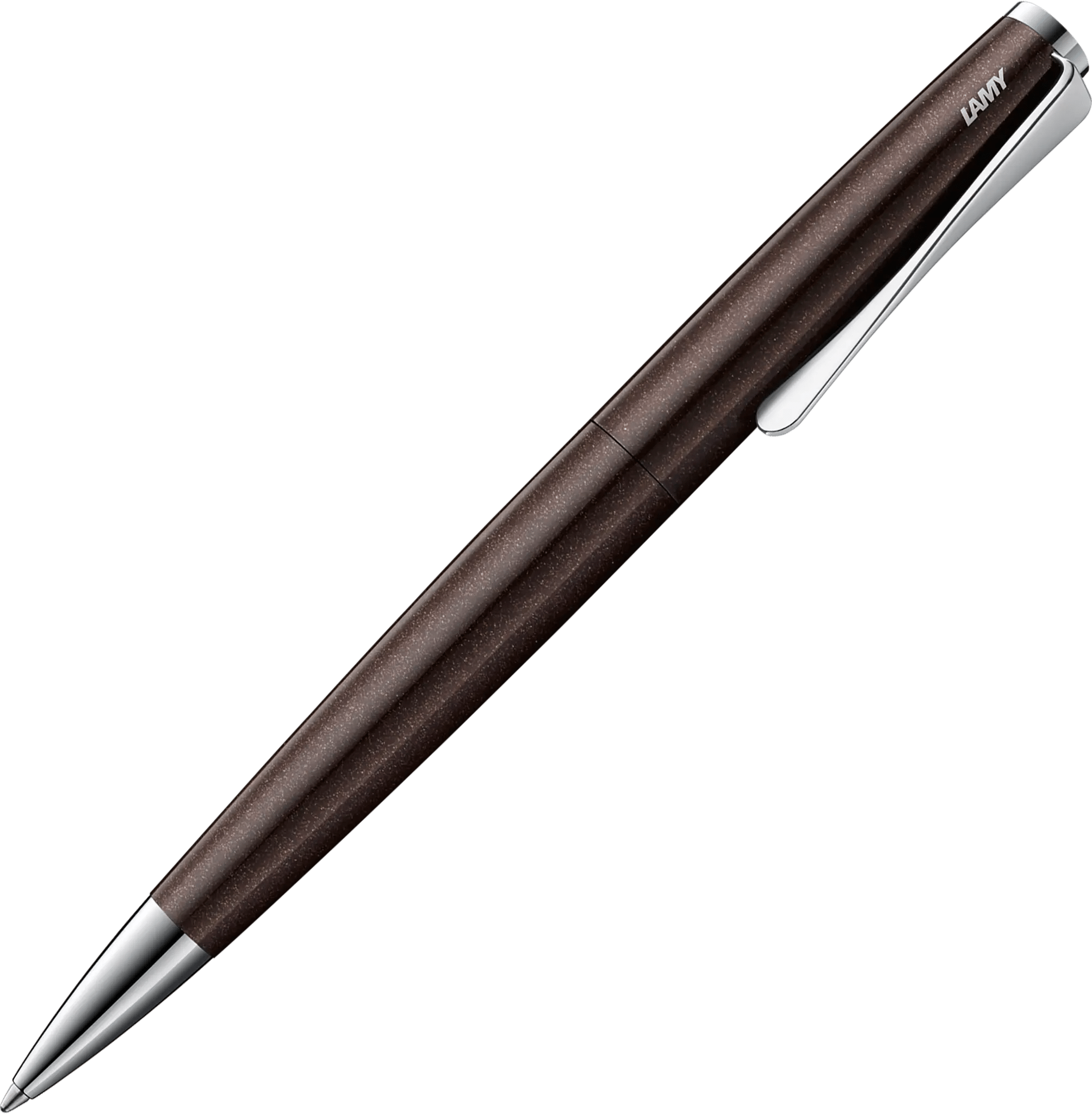 LAMY studio dark brown ballpoint pen special edition - Fontoplumo