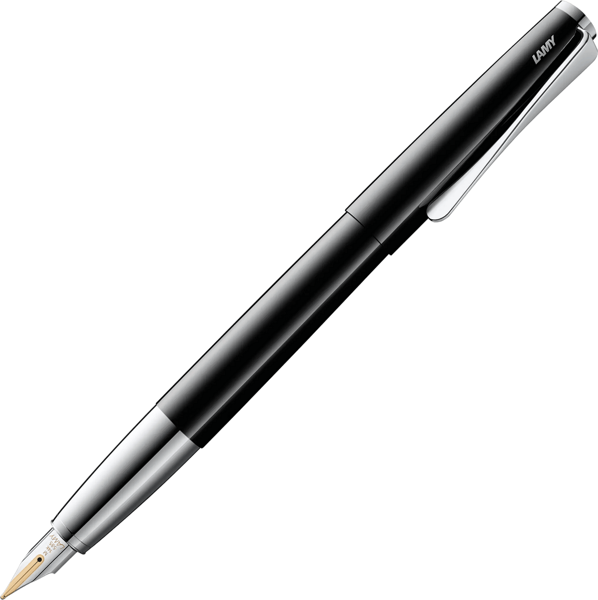 LAMY studio pianoblack fountain pen - Fontoplumo