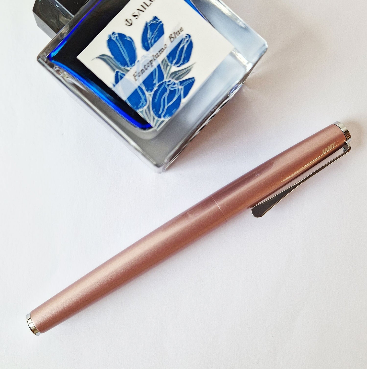 LAMY studio rose gloss fountain pen - Fontoplumo