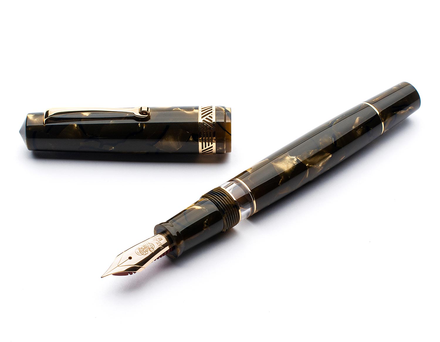 Leonardo Momento Magico Oliva fountain pen - Fontoplumo