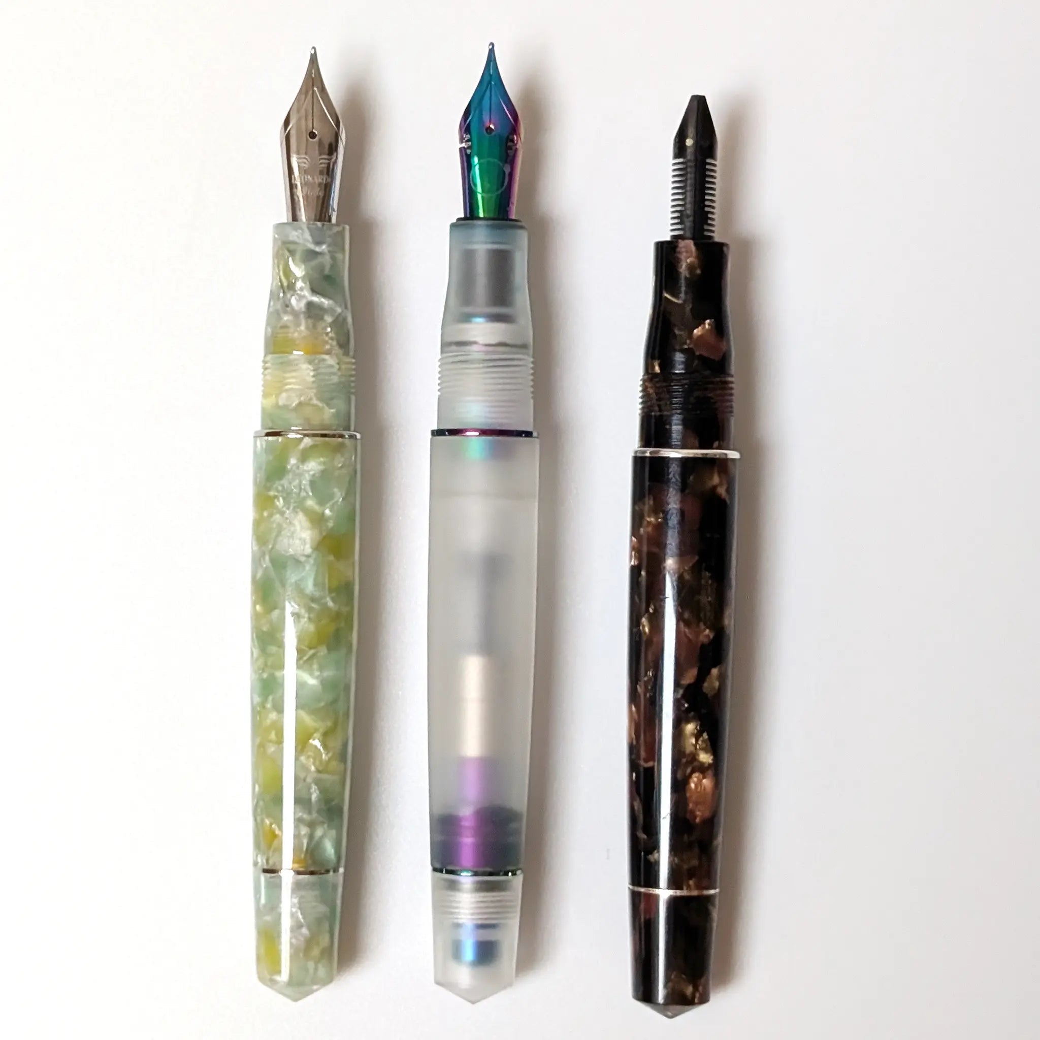 Leonardo Momento Zero fountain pen 3x - Fontoplumo