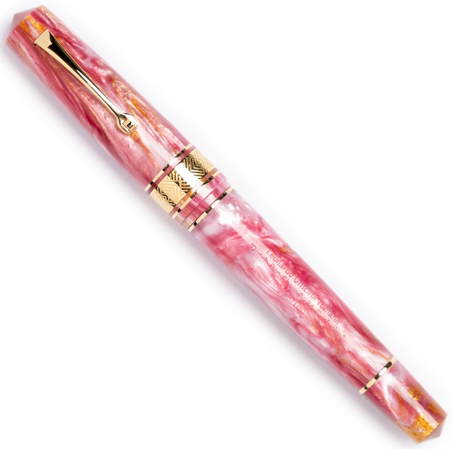 Leonardo Momento Zero Grande Dutch Pen Show 2024 gold - Fontoplumo