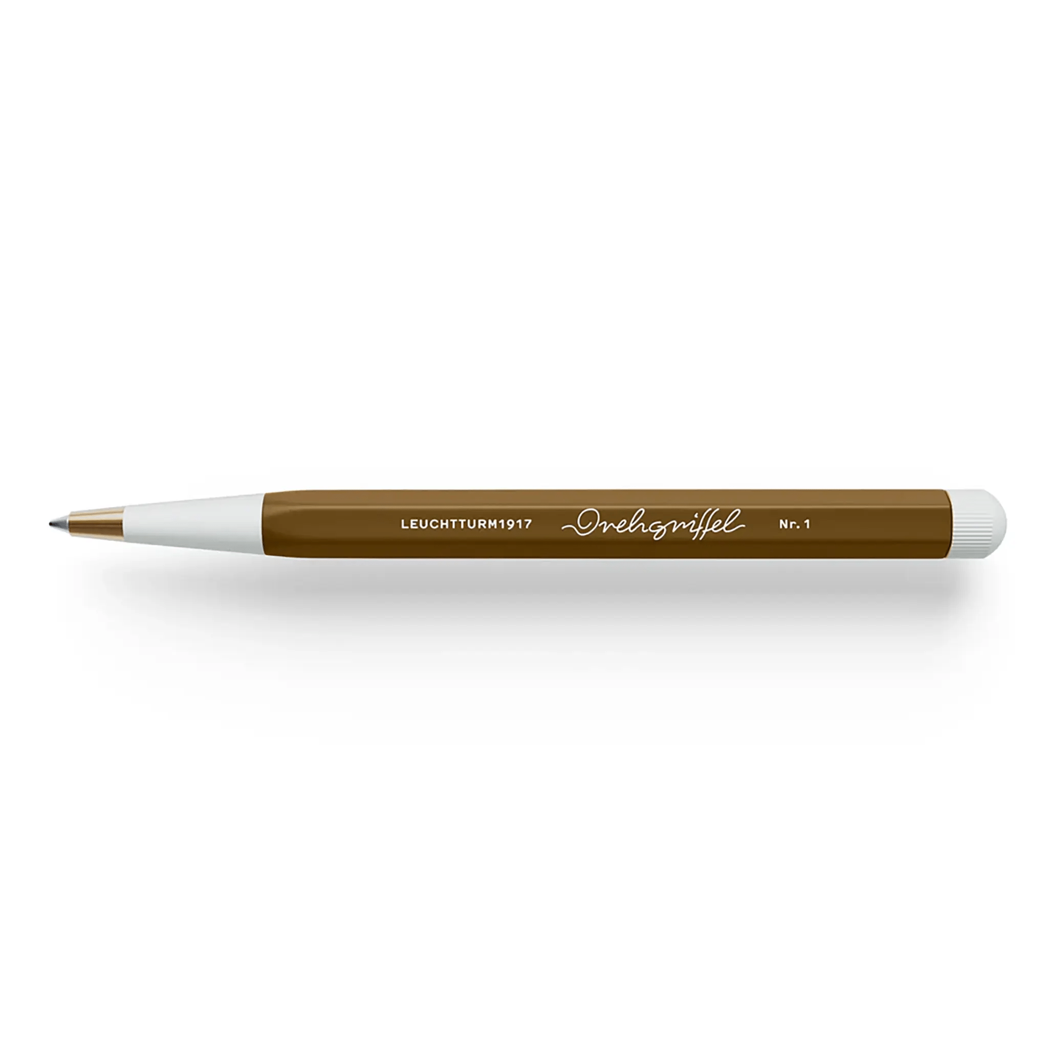 Leuchtturm Drehgriffel Spice Brown ballpoint pen - Fontoplumo