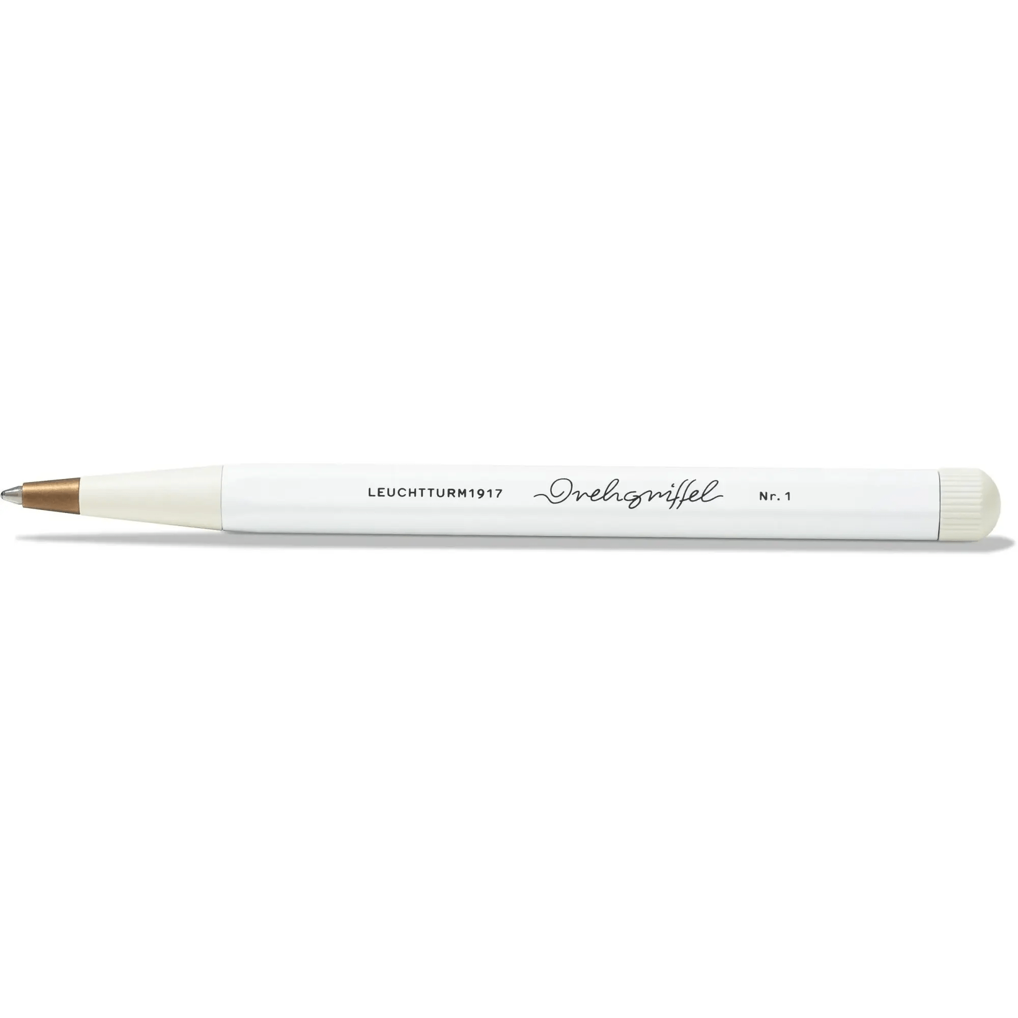 Leuchtturm Drehgriffel White ballpoint pen - Fontoplumo