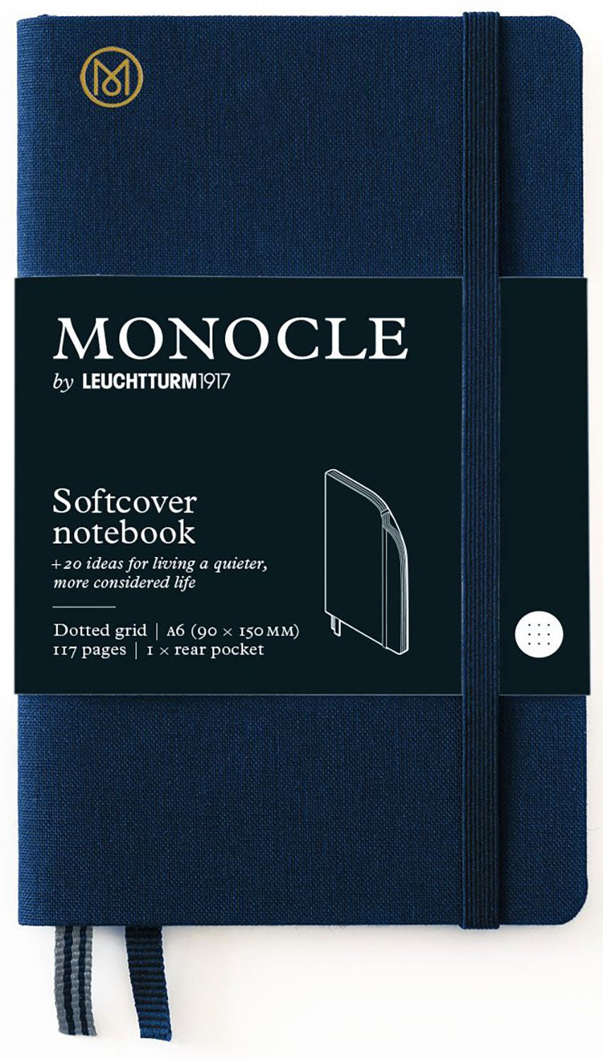 Monocle A6 softcover notebook by Leuchtturm - Fontoplumo