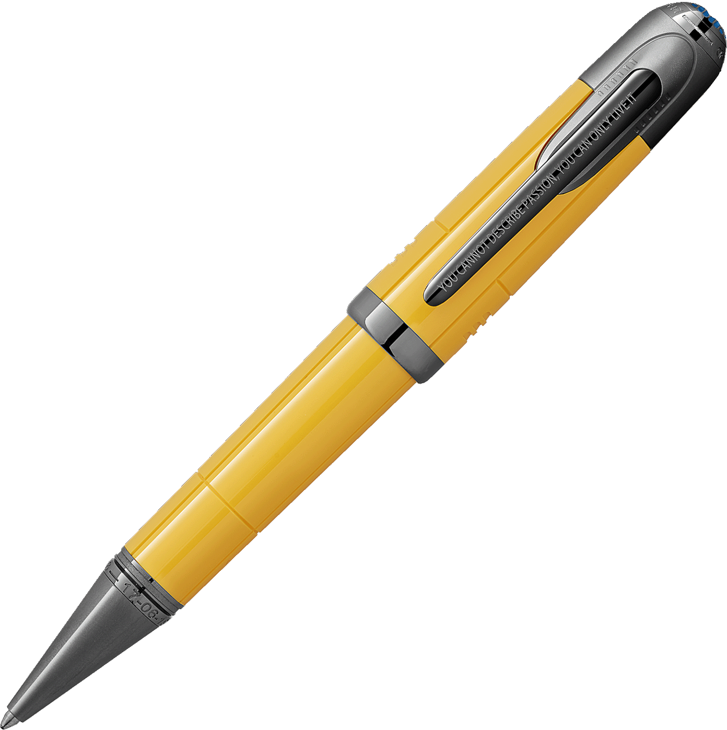 Montblanc Great Characters Enzo Ferrari Giallo Modena ballpoint pen - Fontoplumo
