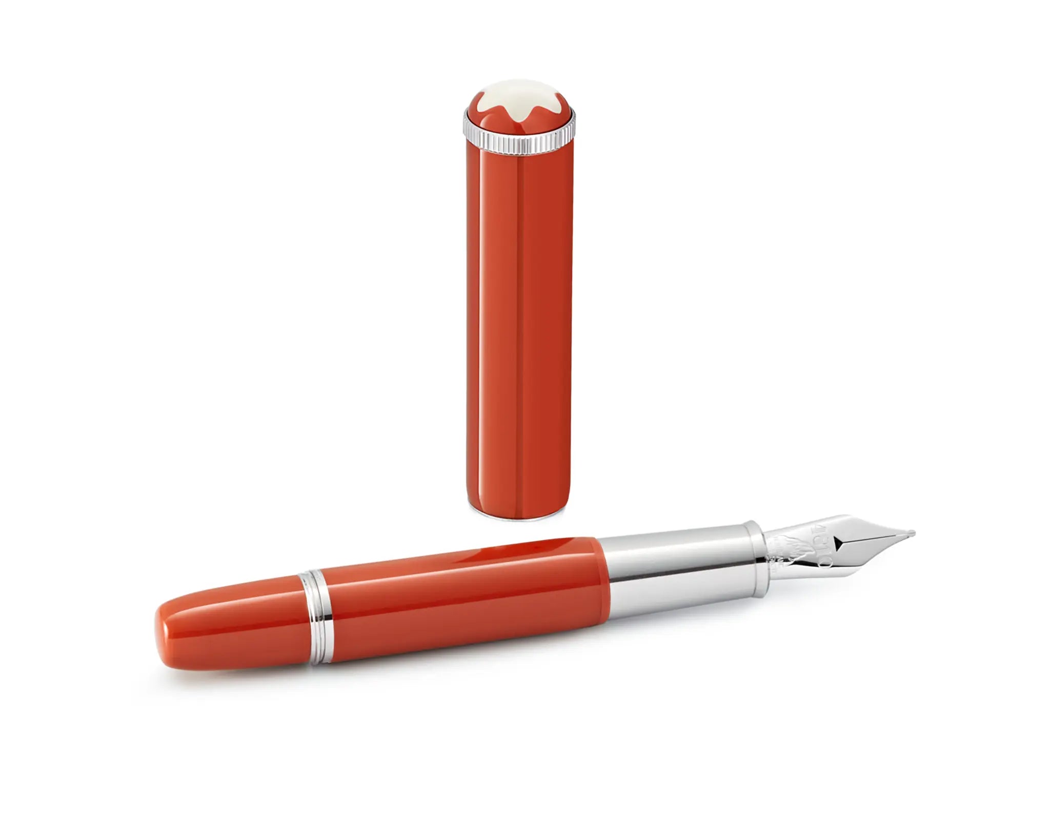 Montblanc Heritage Rouge et Noir Baby Coral fountain pen - Fontoplumo