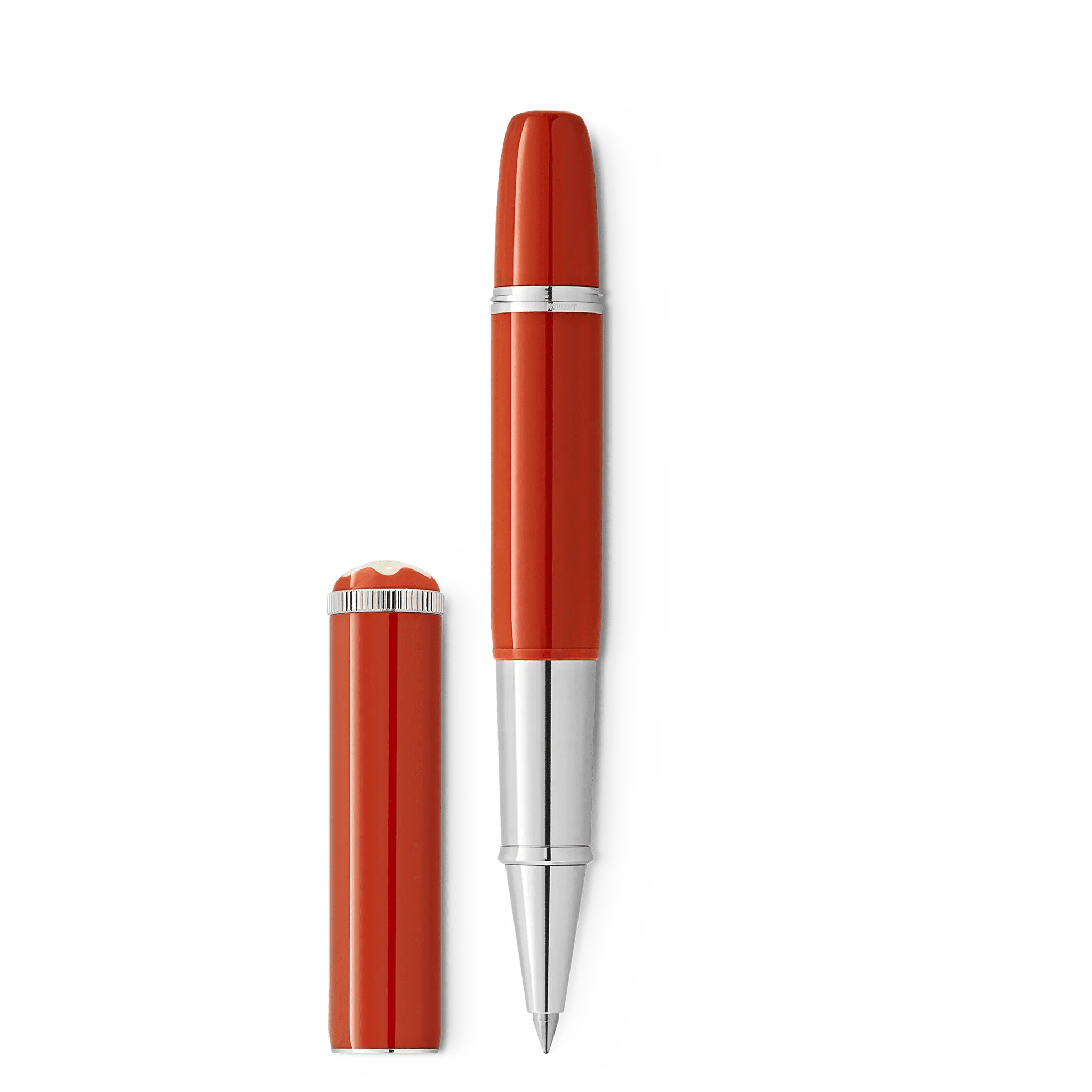 Montblanc Heritage Rouge et Noir Baby Coral roller pen - Fontoplumo