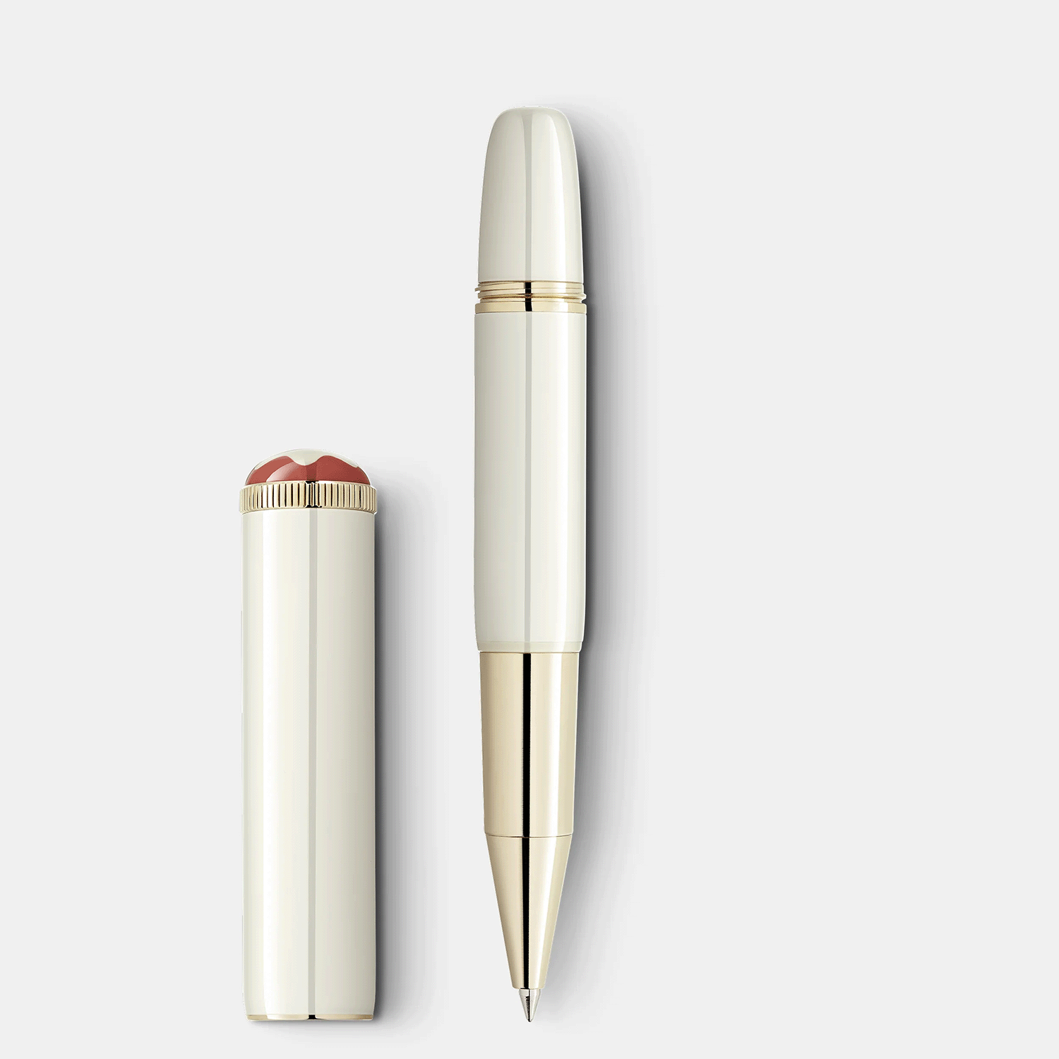Montblanc Heritage Rouge et Noir Baby Ivory roller pen - Fontoplumo