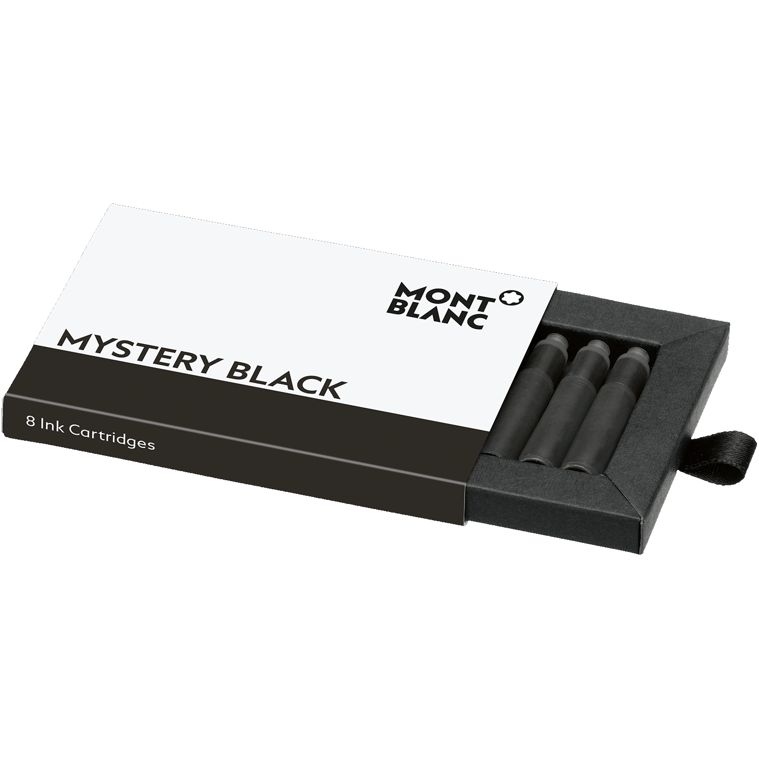 Montblanc ink cartridges Mystery Black 8 pieces per pack - Fontoplumo