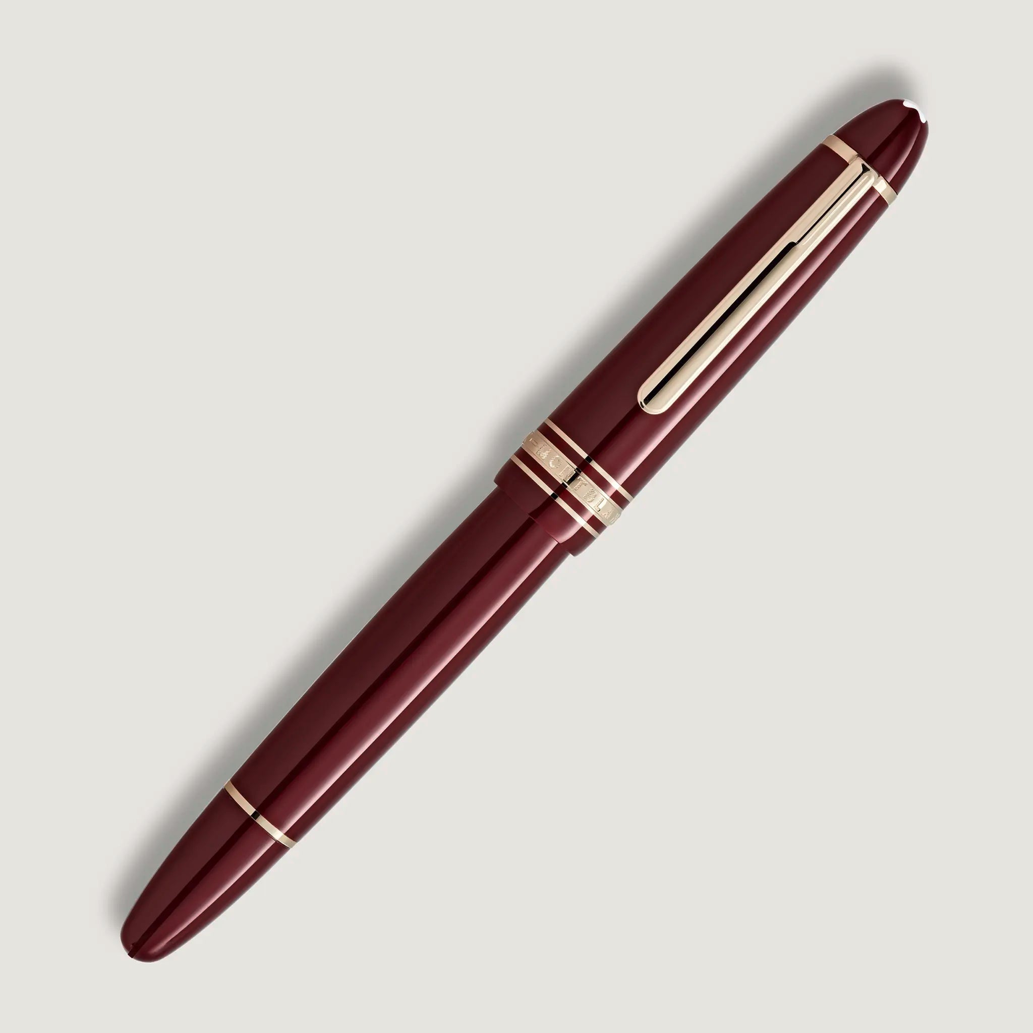 Montblanc Meisterstück 146 LeGrand Burgundy Red fountain pen - Fontoplumo
