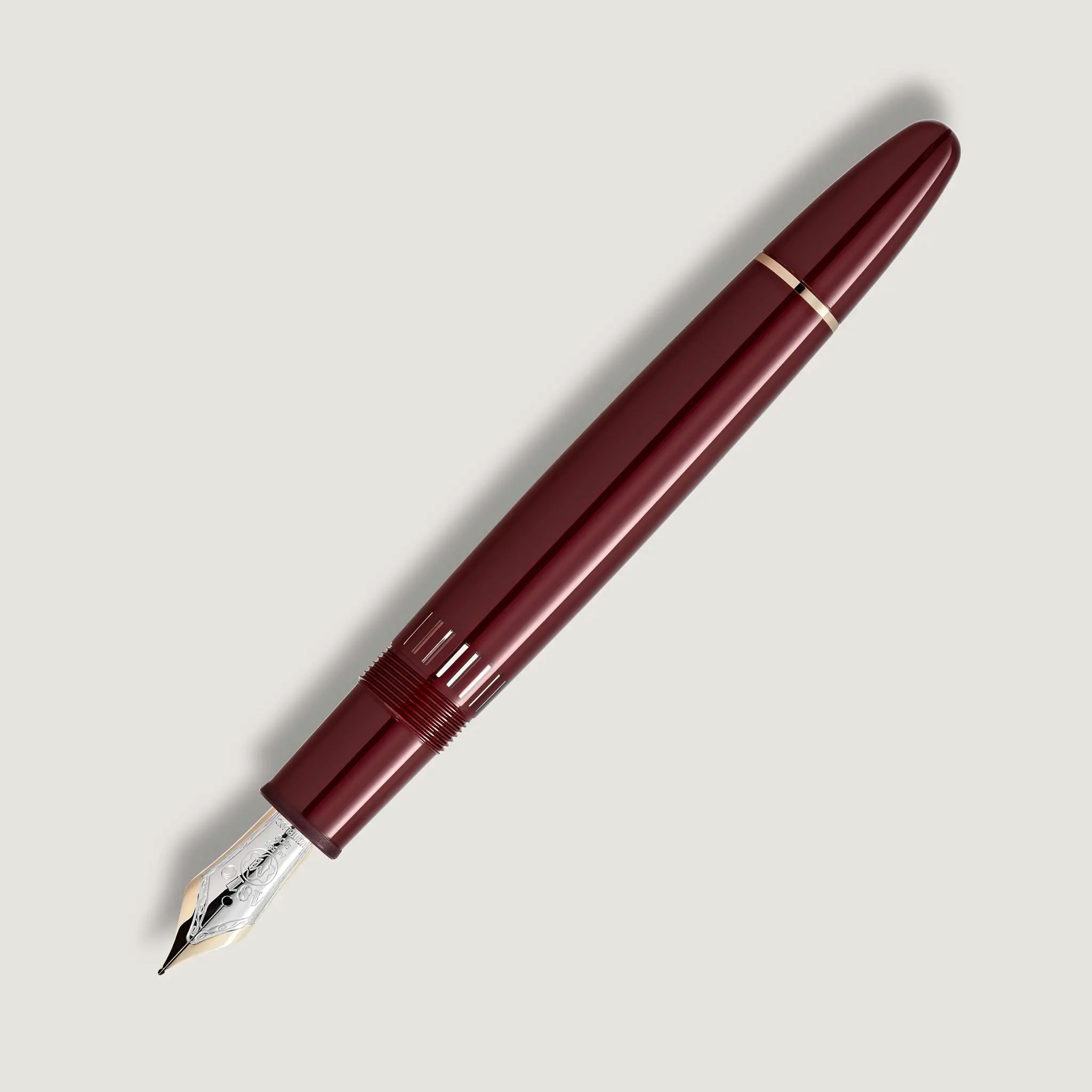 Montblanc Meisterstück 146 LeGrand Burgundy Red fountain pen - Fontoplumo