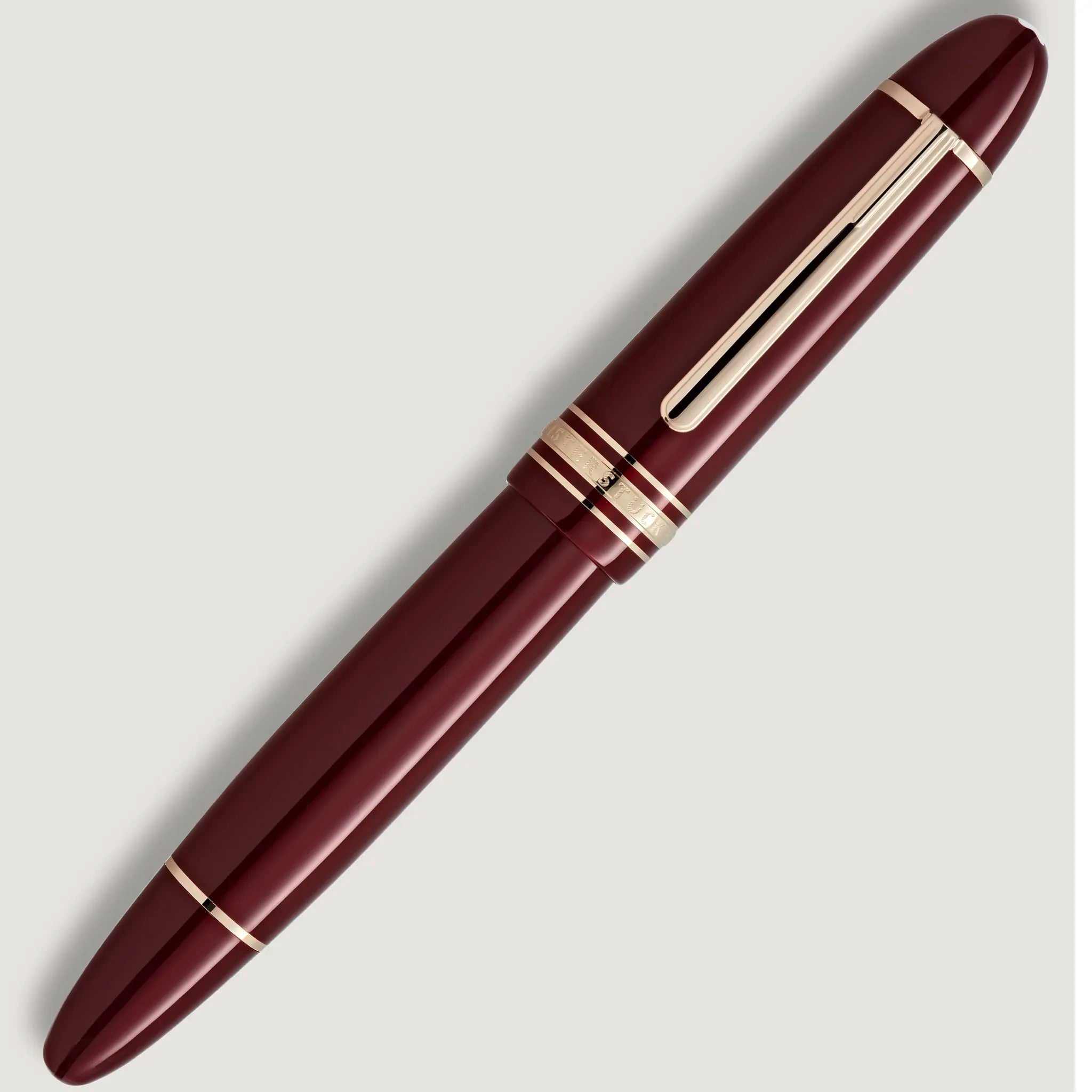 Montblanc Meisterstück 149 burgundy red fountain pen - Fontoplumo